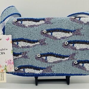 Viral TikTok Beaded Sardine Bag NWT